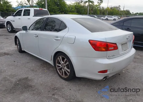 2006 Lexus Is 250 from USA, damaged, VIN JTHBK262765017377